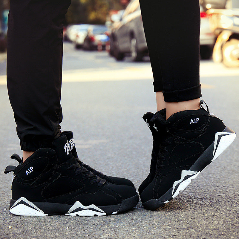 Air Jordan 7 Basketball Shoes for Couples - High Top