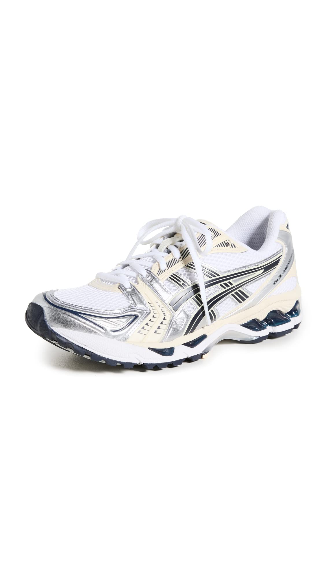 ASICS Womens Gel-Kayano 14 Sportstyle Shoes 6 White/Midnight