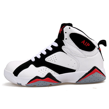 Air Jordan 7 Basketball Shoes for Couples - High Top